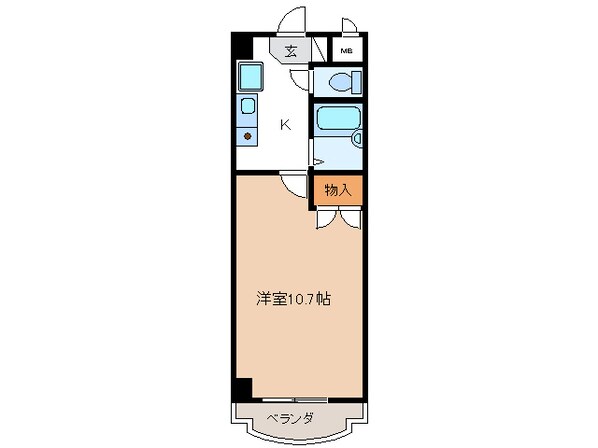 第五松波ビルの物件間取画像